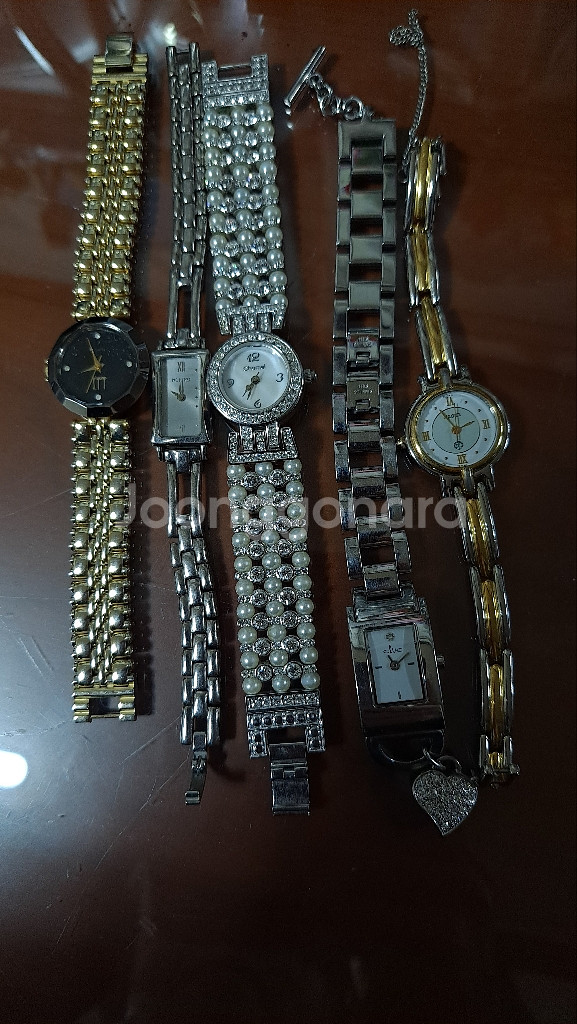 여자시계 5개--6