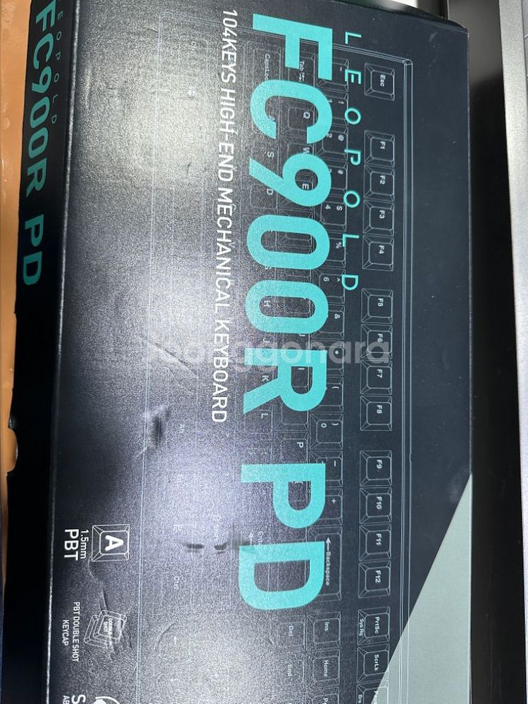 레오폴드 fc900r 저소음적축 화이트그레이--2