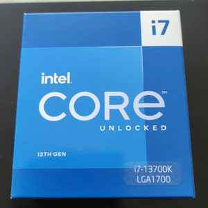 인텔 i7-13700K 코잇 정품 미개봉