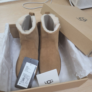 UGG 어그 여성 롬리 집 체스트넛 240mm 새상품