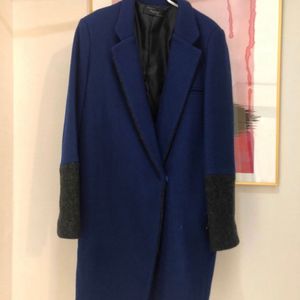 새상품)여성 배색 코트