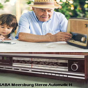 독일 SABA 레시버 트랜지스터 Meersburg
