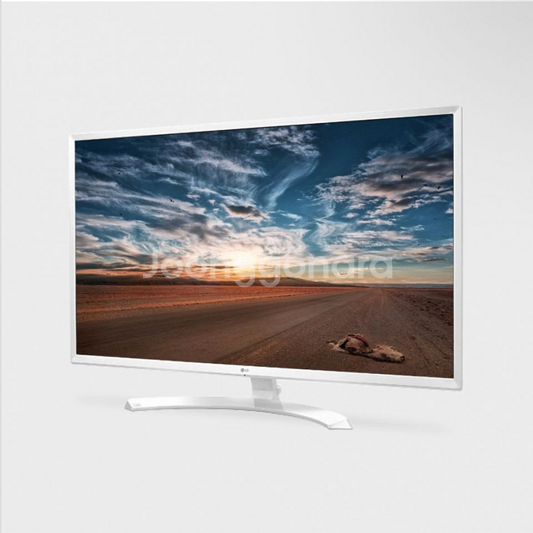 LG 32인치 모니터 화이트--1
