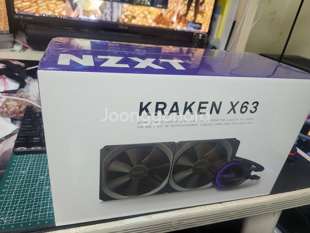 NZXT 크라켄 X63 미개봉 새상품(일체형 수냉쿨러)--0