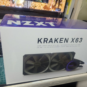 NZXT 크라켄 X63 미개봉 새상품(일체형 수냉쿨러)