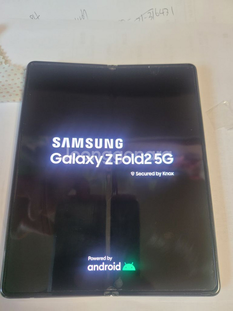 갤폴드2 256G 블랙 자급제 단말기입니다.--0