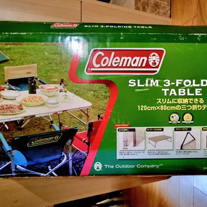 Coleman Slim 3-Folding Table