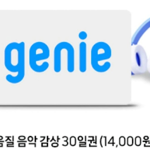 지니뮤직 초고음질 음악 감상 30일권