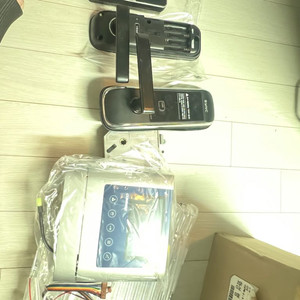 코맥스 도어락 세트 판매합니다