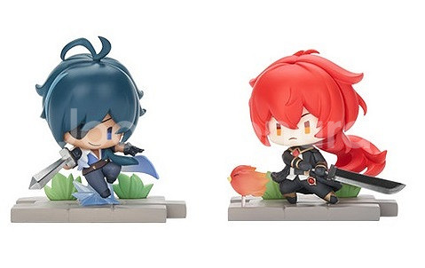 원신 몬드 전장 랜덤 트레이딩 피규어 다이루크, 케이아--0