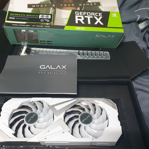 갤럭시 rtx3070 ex v3화이트 2팬팔아요