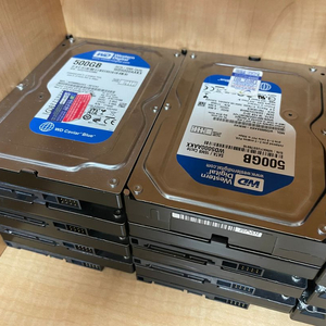 WD hdd500g 8개 일괄 판매