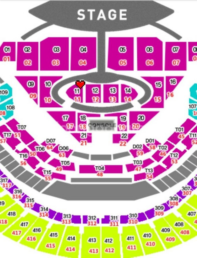 임영웅 서울콘서트 11구역2열--0