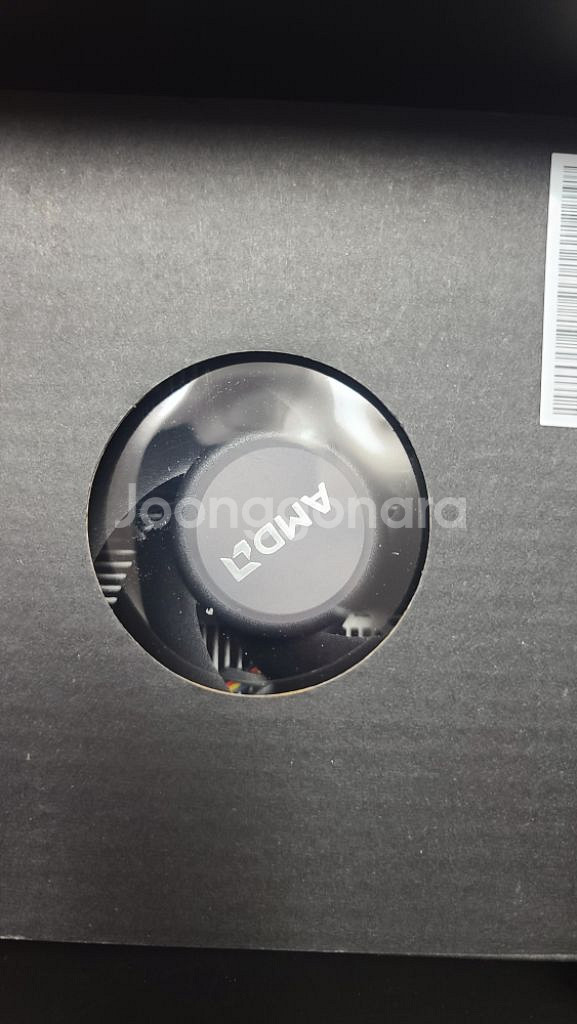 AMD 라이젠5 2600 CPU 정품 풀박스 쿨러포함--4