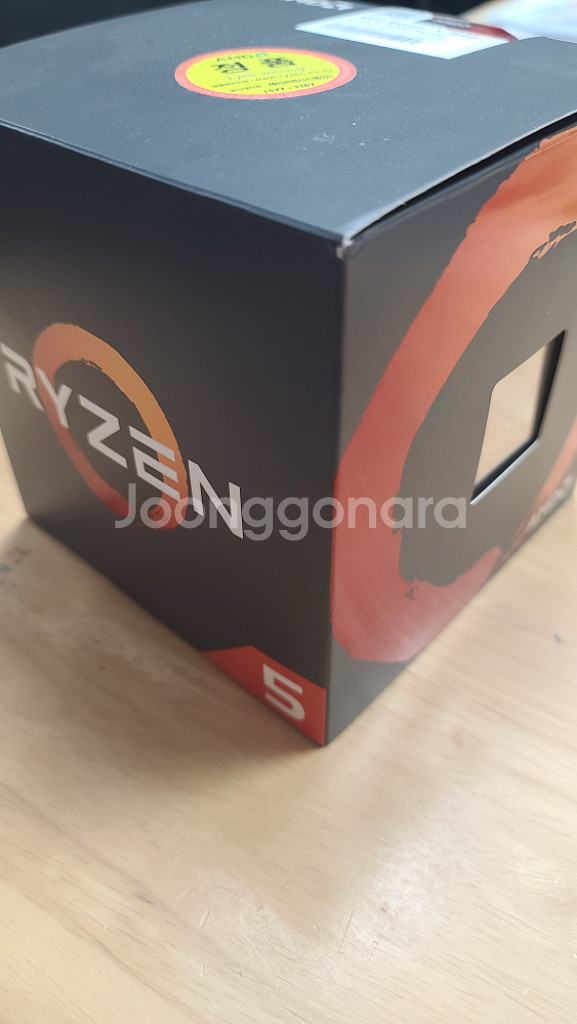 AMD 라이젠5 2600 CPU 정품 풀박스 쿨러포함--0