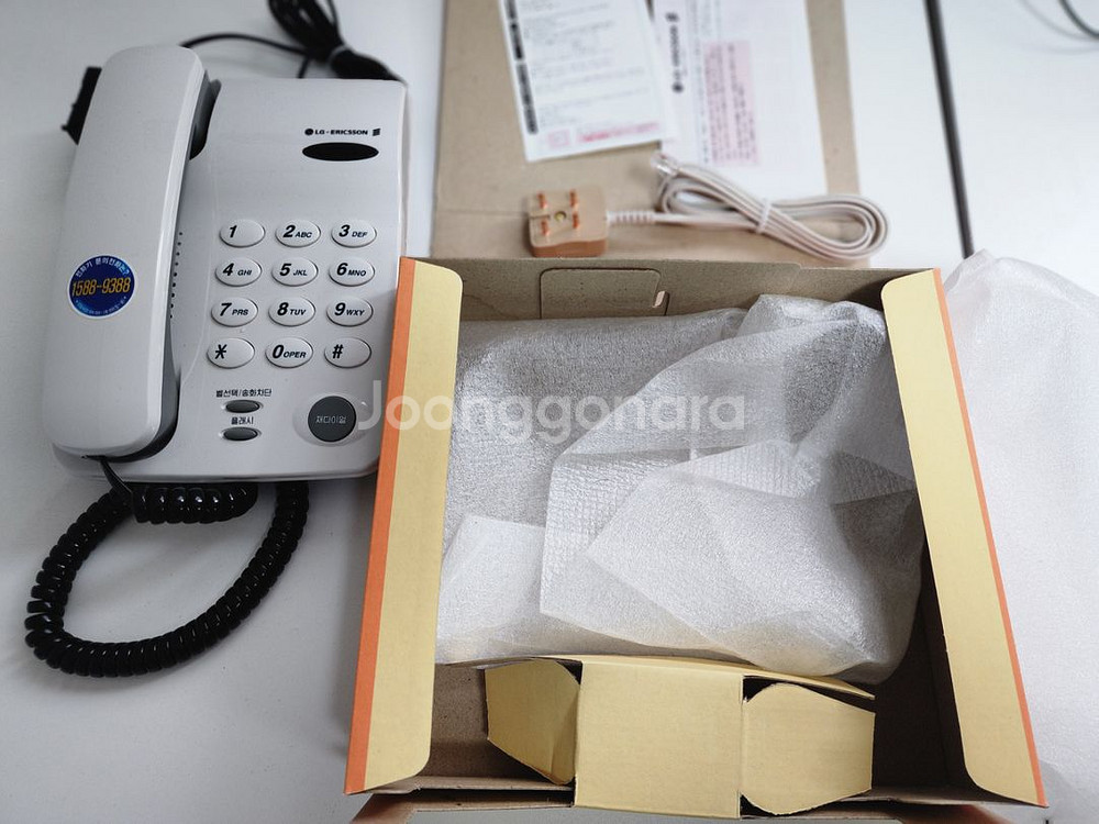 유선전화기(새제품)--2