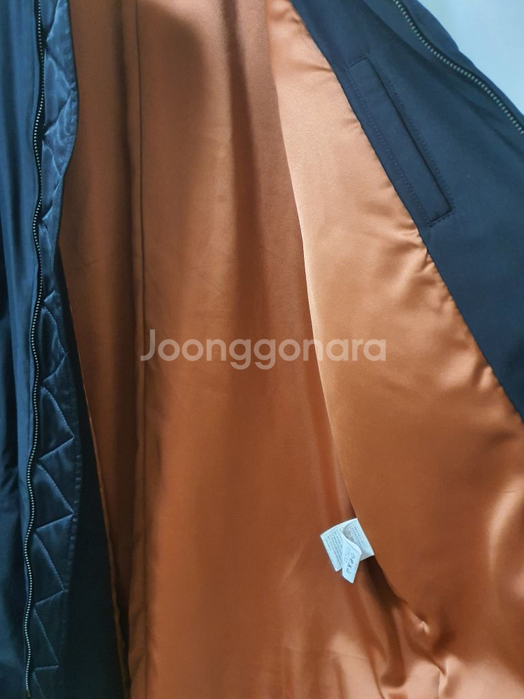 안지크 패딩 코트--4
