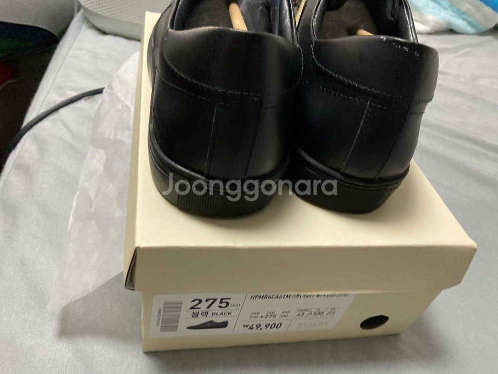 비슬로우x슈펜 베이직 스니커즈 black 275--2