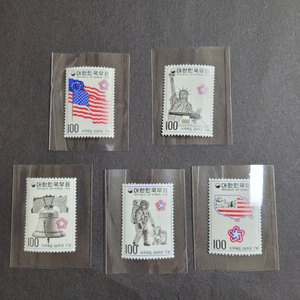 1976년 미국독립200주년우표 5종