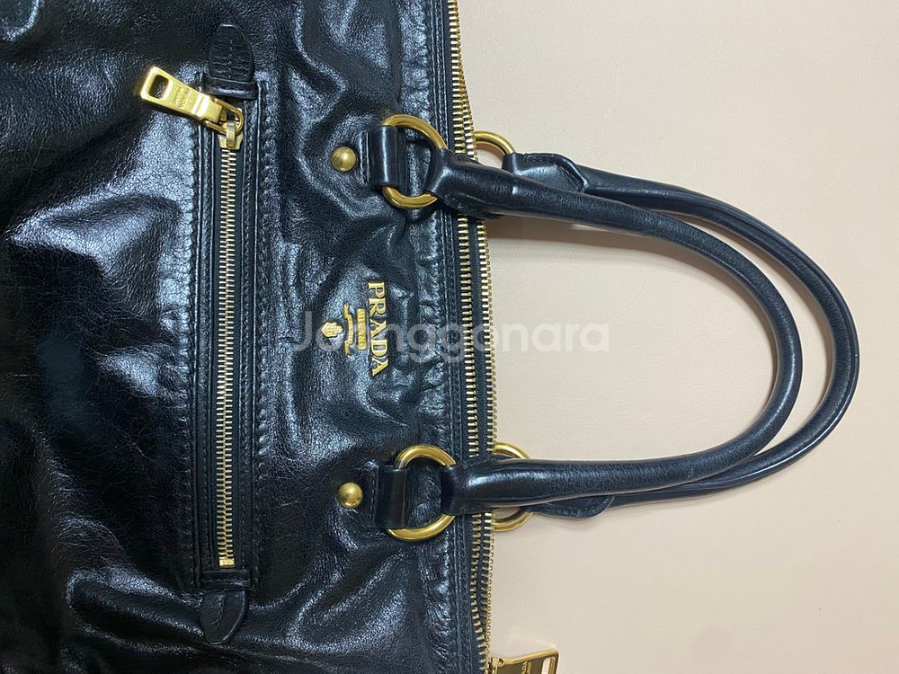 정품 프라다 토트백--3