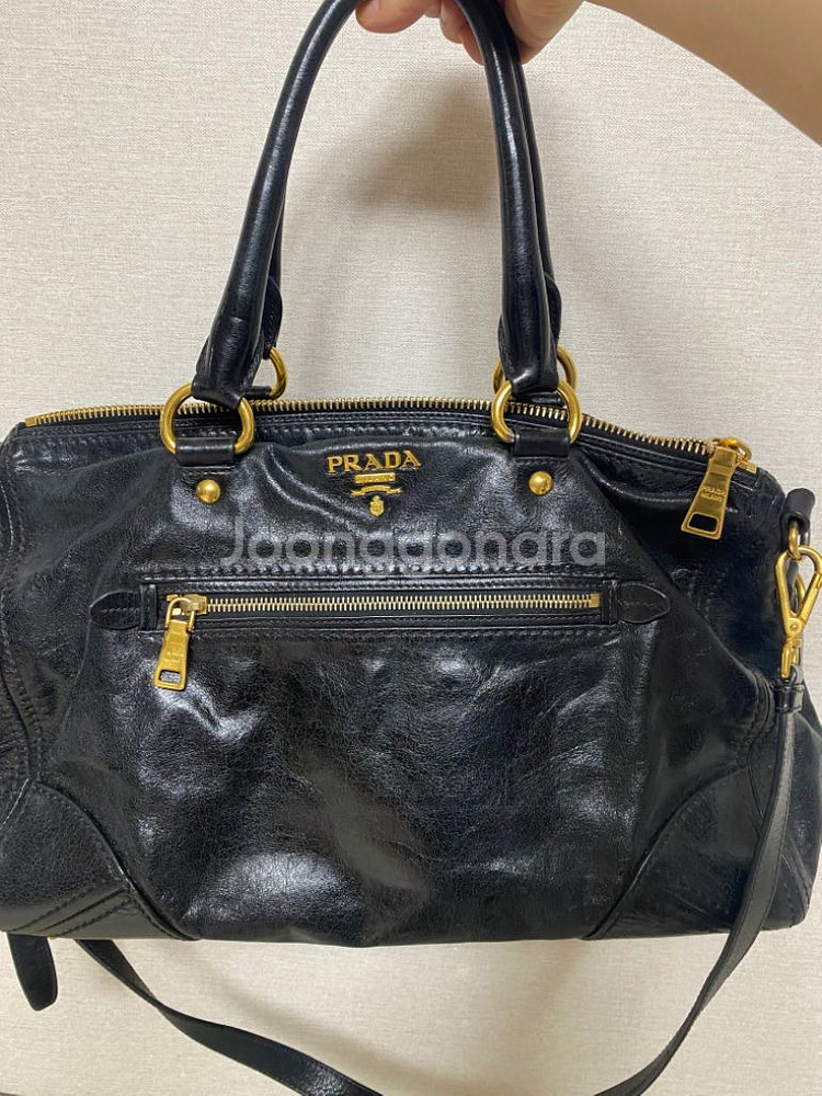 정품 프라다 토트백--0