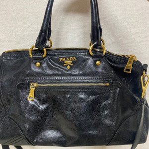 정품 프라다 토트백