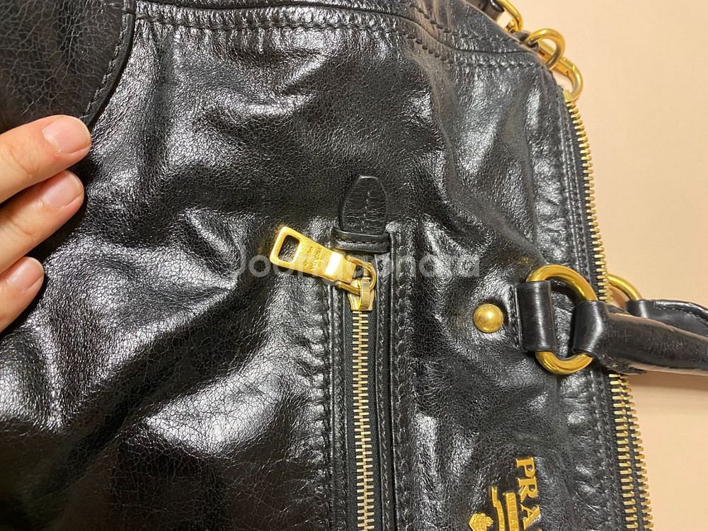 정품 프라다 토트백--6