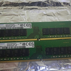 ddr4 pc4 32g 램 2개. 총 64기가