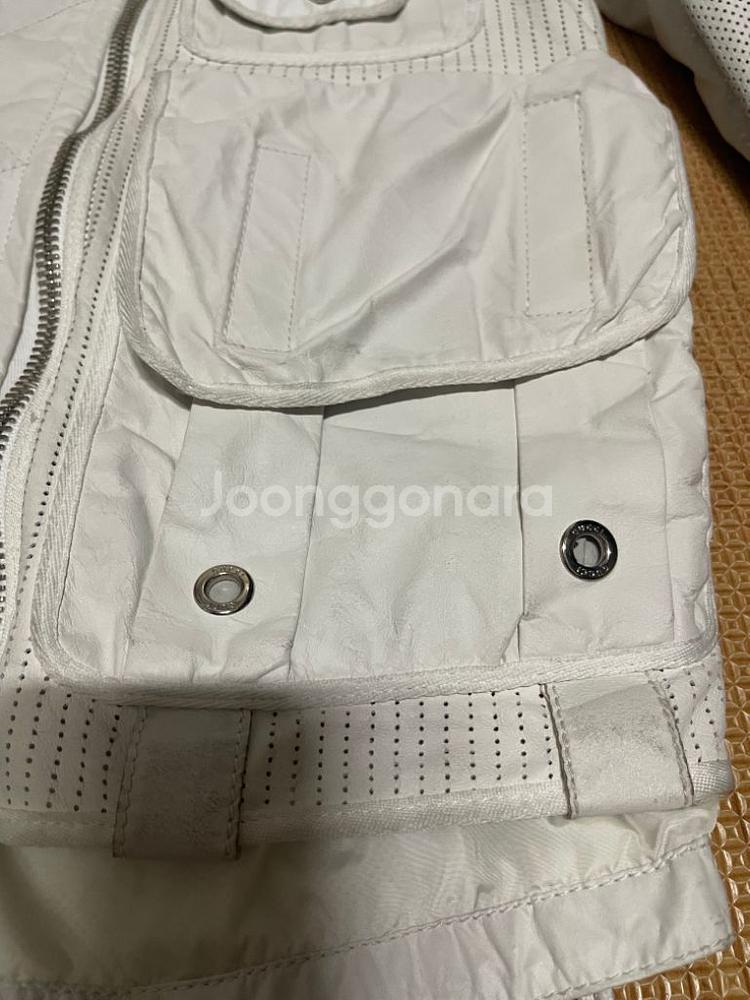 46 구찌 양가죽 자켓--3