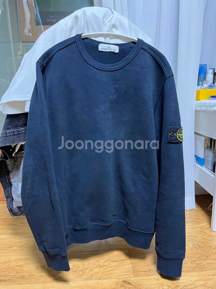 19fw 스톤아일랜드 맨투맨(M,다크네이비)--1