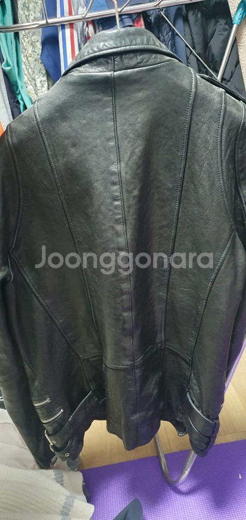 양가죽 라이더자켓 XL--3