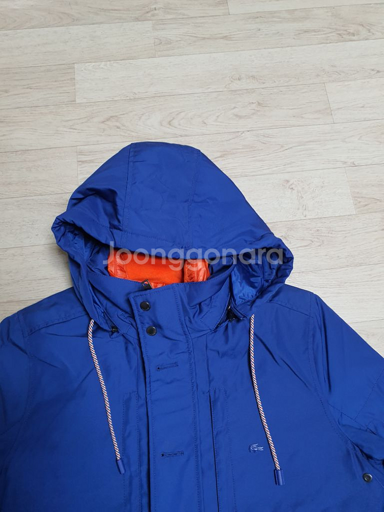 100 라코스테 패딩 점퍼 남100사이즈 깨끗해요--1