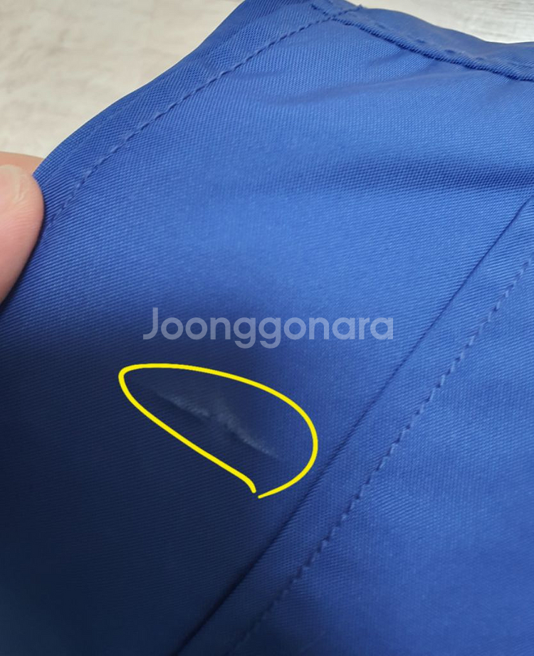 100 라코스테 패딩 점퍼 남100사이즈 깨끗해요--9