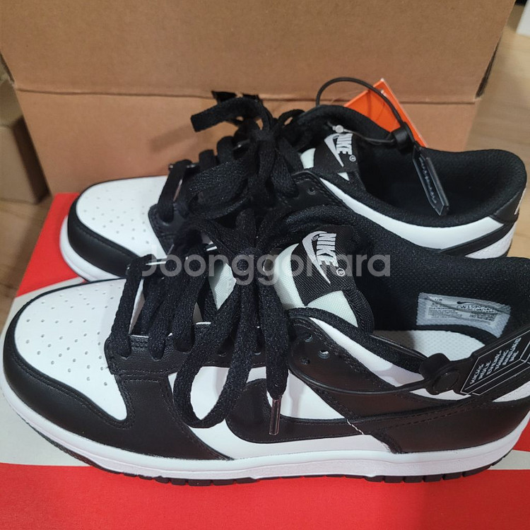Nike Dunk Low Black 범고래--1
