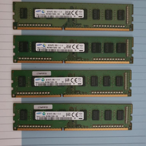 ddr3 삼성램 12800 4G x 4개 총 16G