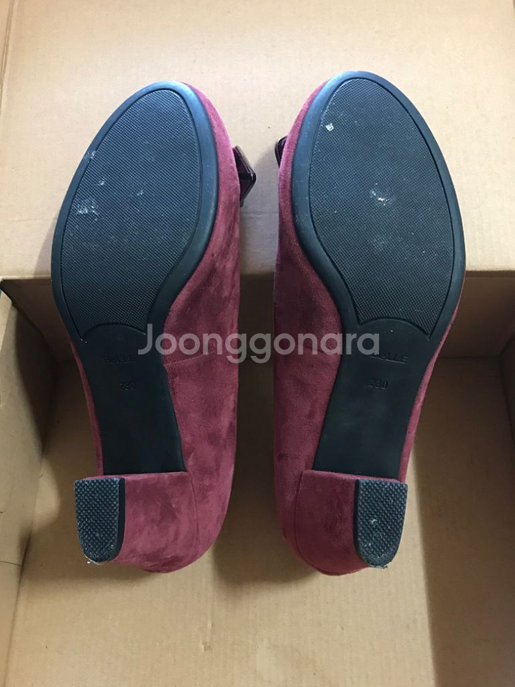 보라색구두 230 새상품급--3