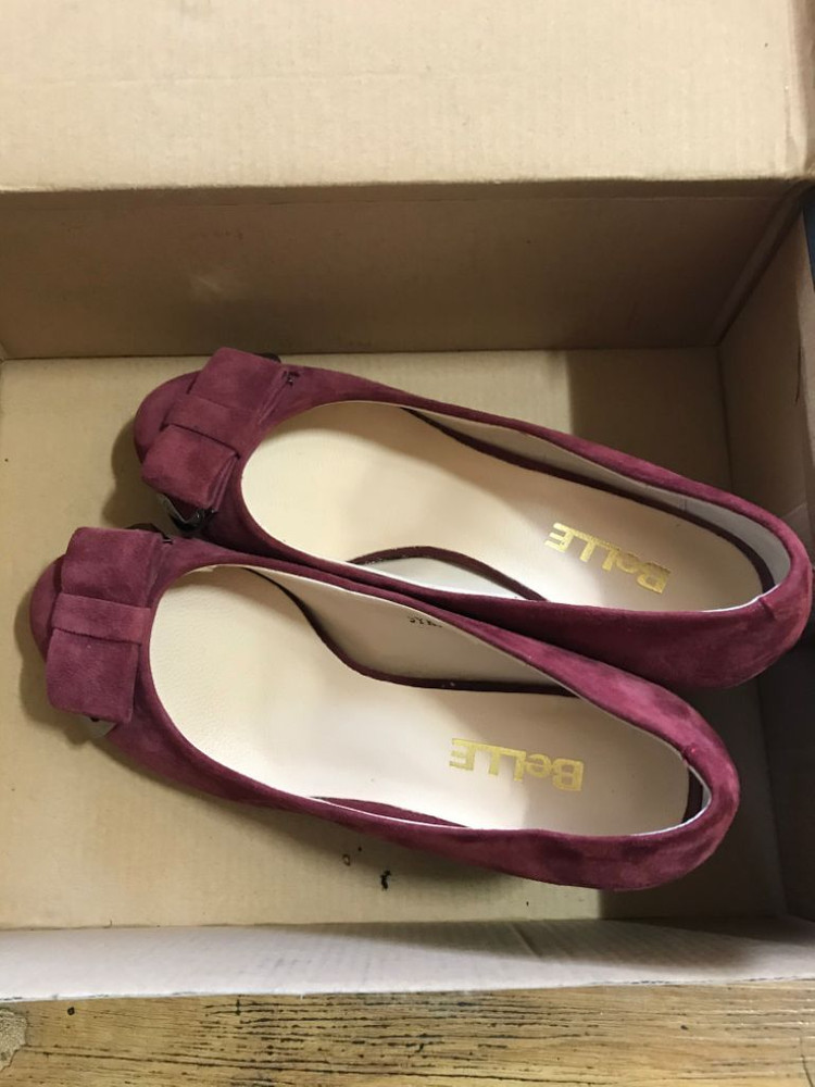 보라색구두 230 새상품급 이미지