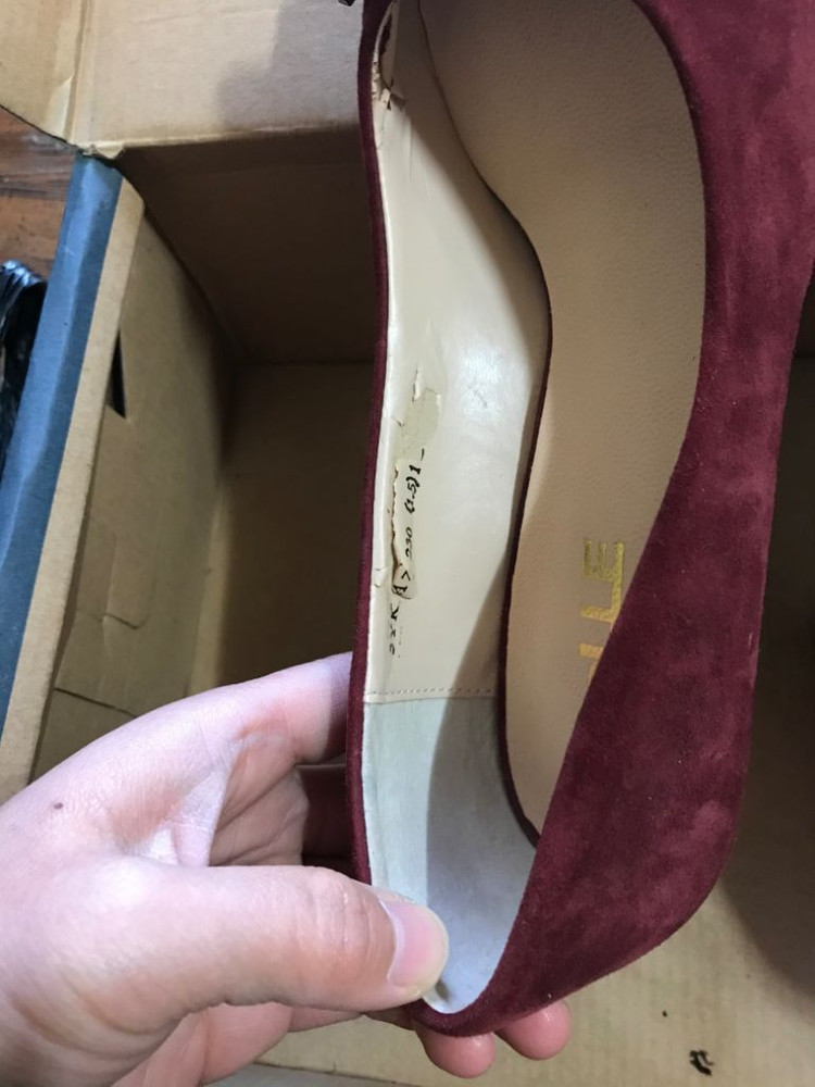 보라색구두 230 새상품급 이미지