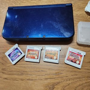 닌텐도3ds xl 및 칩4개