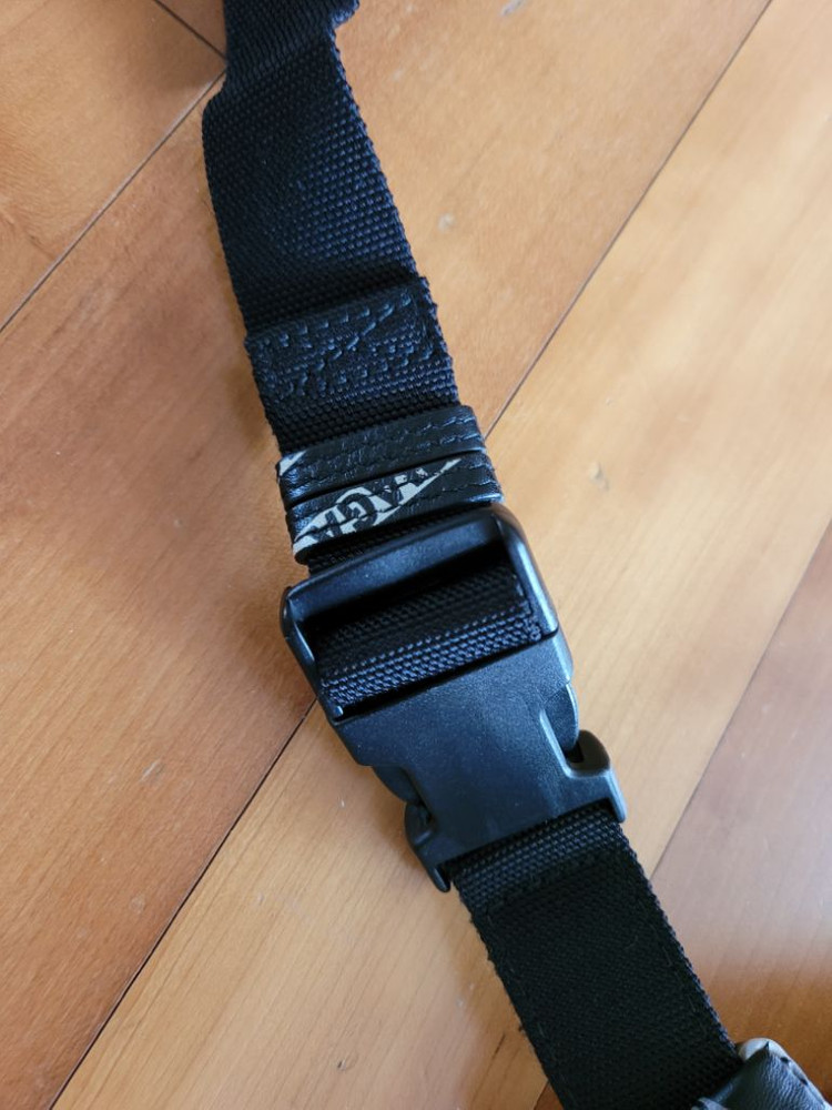 발렌시아가 올오버 로고 익스플로러 레더 벨트백 힙색팝--4