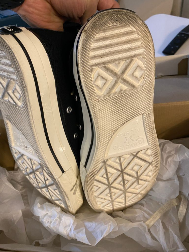 컨버스 피어 오브 갓 에센셜 척 70 하이 블랙 이미지