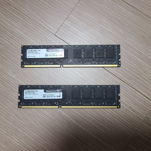 팀그룹 ddr3 1600 8g 램 2개 판매합니다