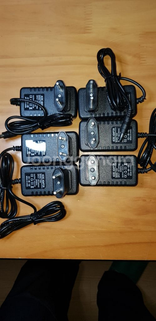 12V 2A 어댑터 6개--2