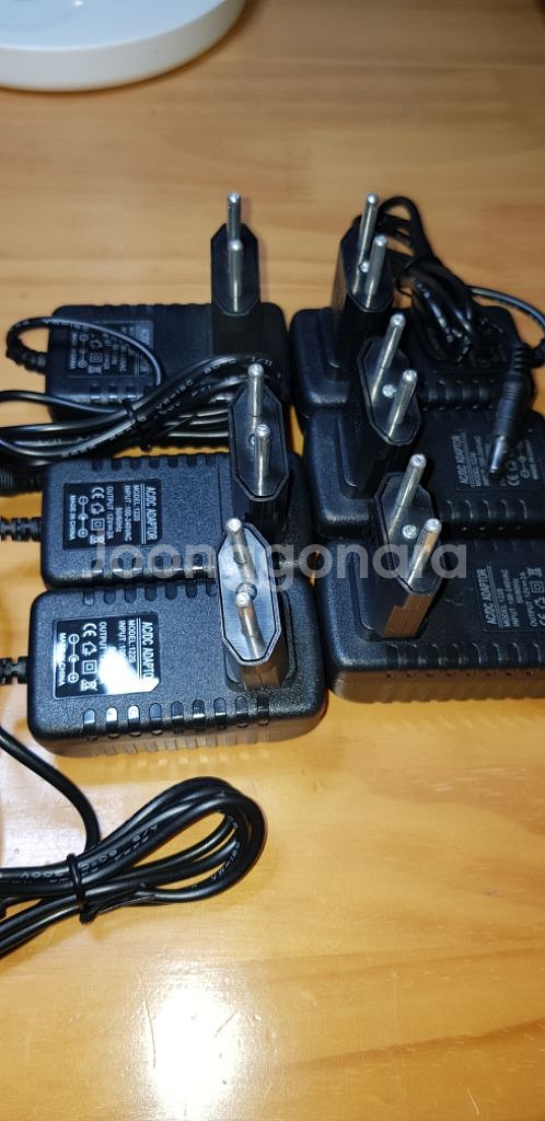 12V 2A 어댑터 6개--1