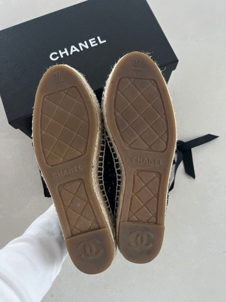 샤넬 트위드 에스파듀--5