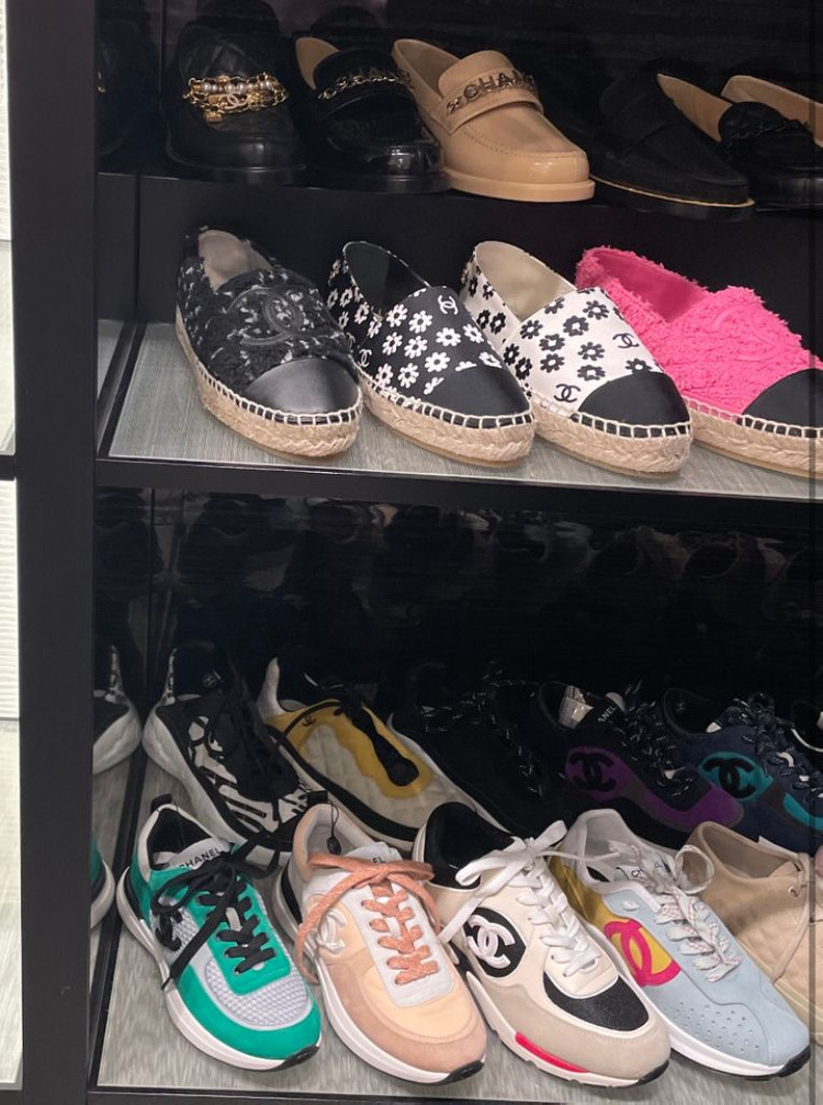 샤넬 트위드 에스파듀--4