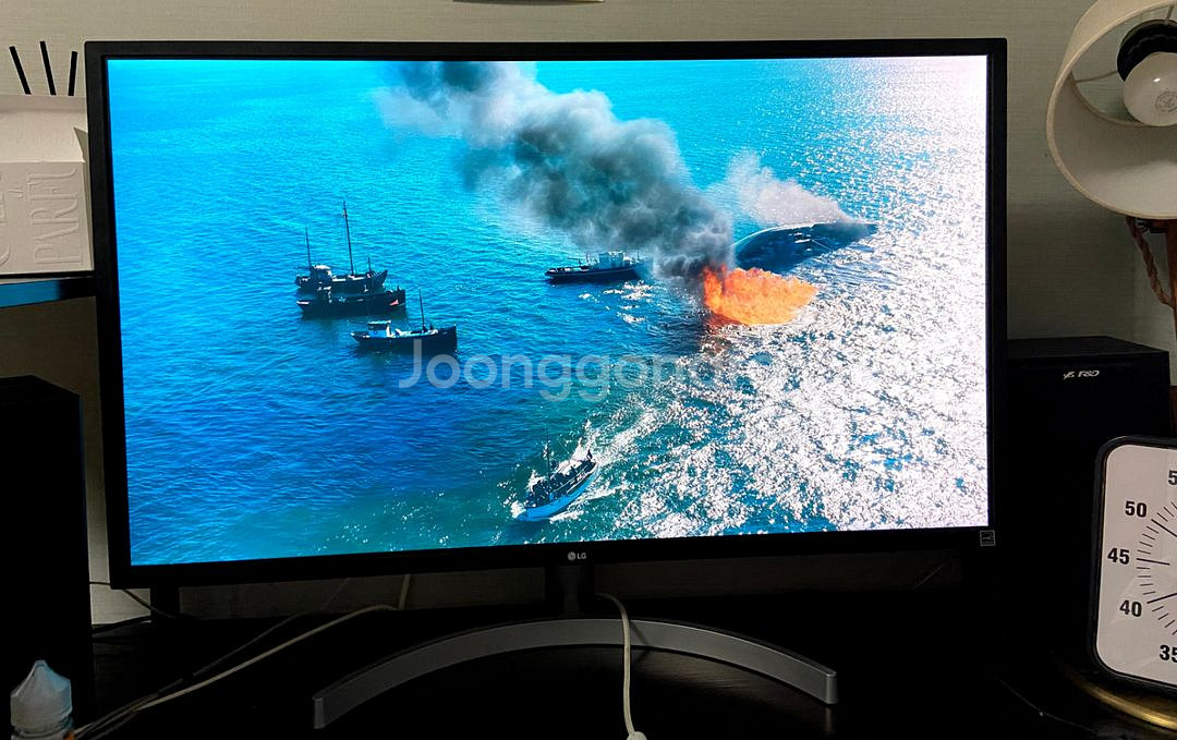 Lg UHD 32인치 모니터 LG32UK50T--1