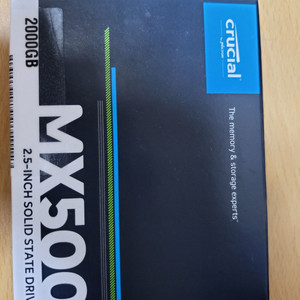 ssd 마이크론 mx500 2tb 판매합니다.2.5인치