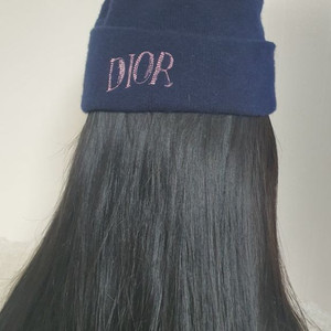 디올 캐시미어 비니 M사이즈