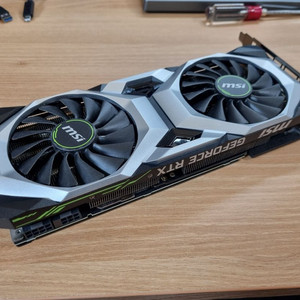 MSI RTX 2080 벤투스 판매합니다